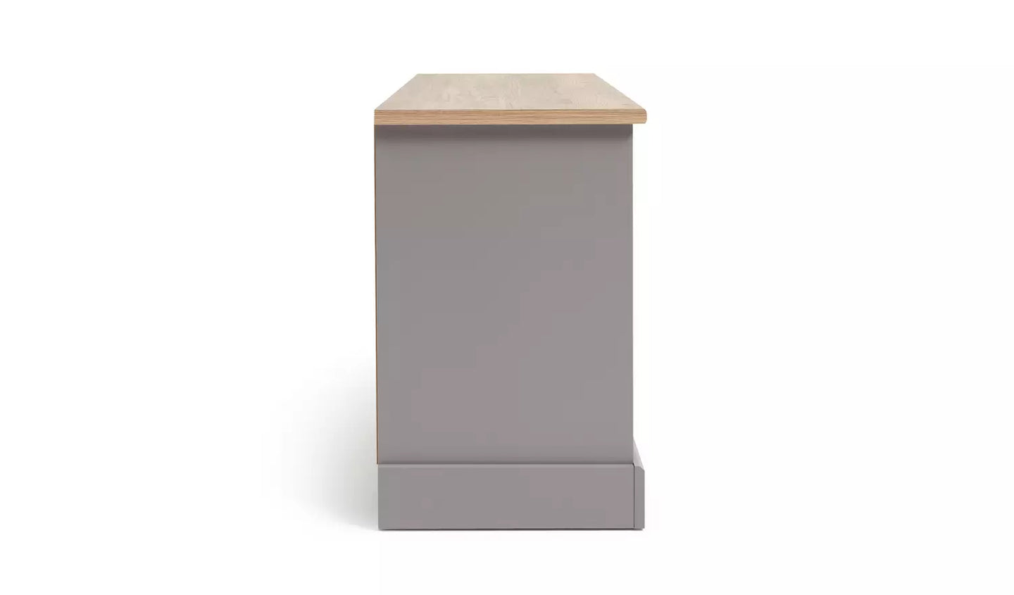 Assembled Winchester 2 Door Sideboard and TV Unit - Grey